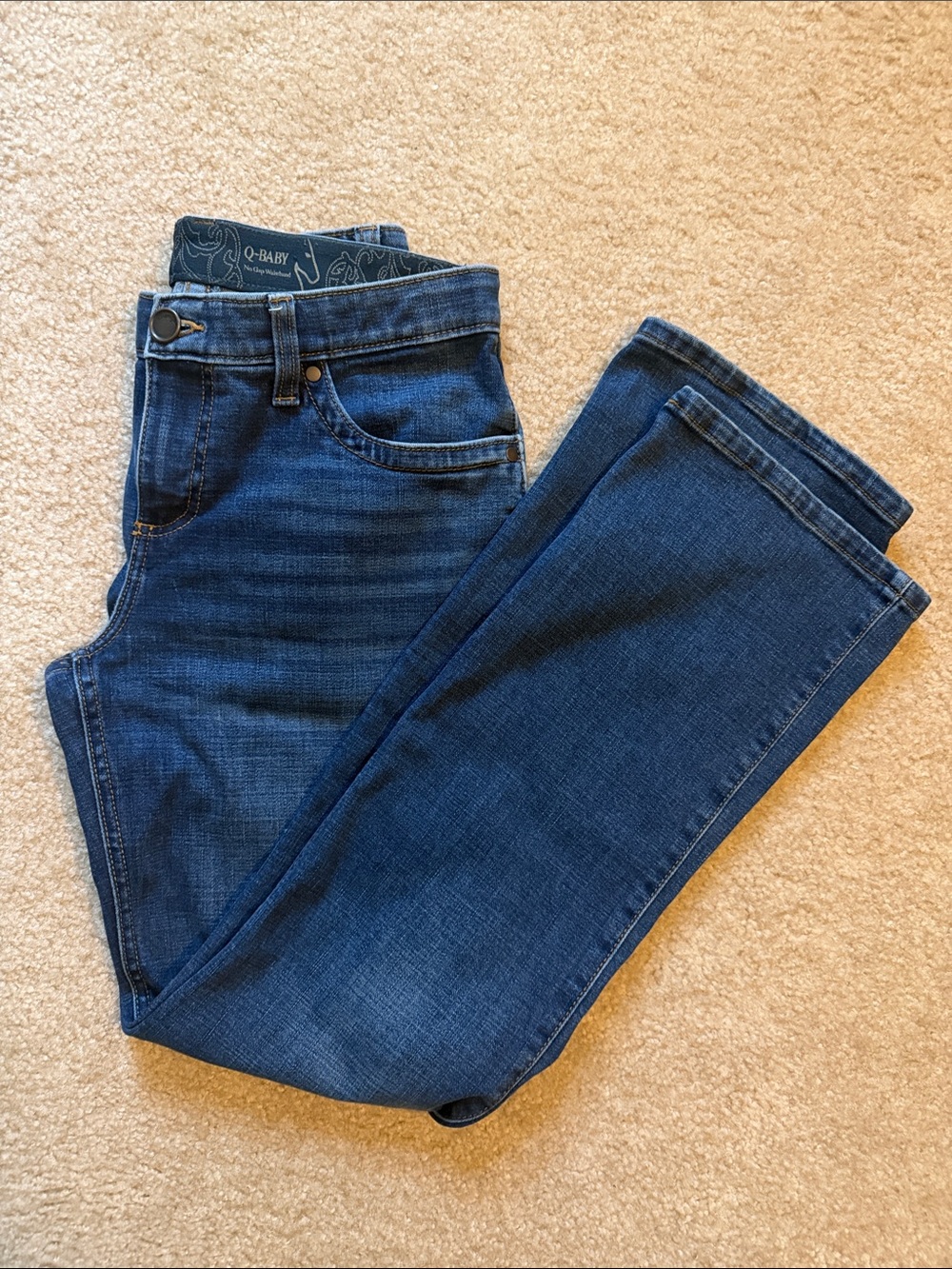 Wrangler Women's Stretch Fit Mid-Rise Ultimate Riding Jeans, Q-Baby
